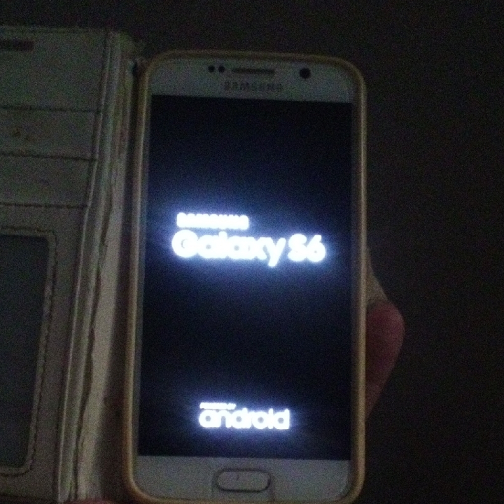 Samsung White Galaxy S Series Smartphone